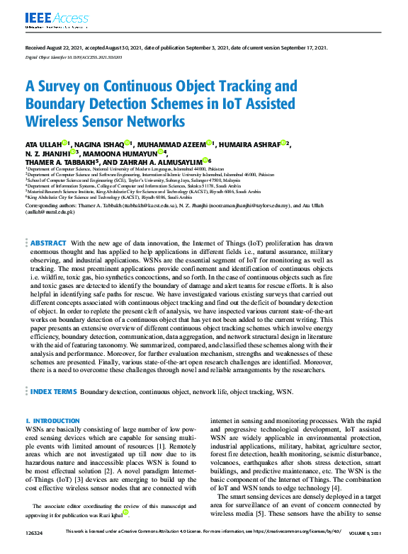 (PDF) A Survey on Continuous Object Tracking and Boundary Detection ...
