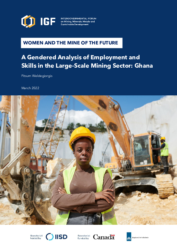 (PDF) Women and the Mine of the Future: A gendered analysis of ...