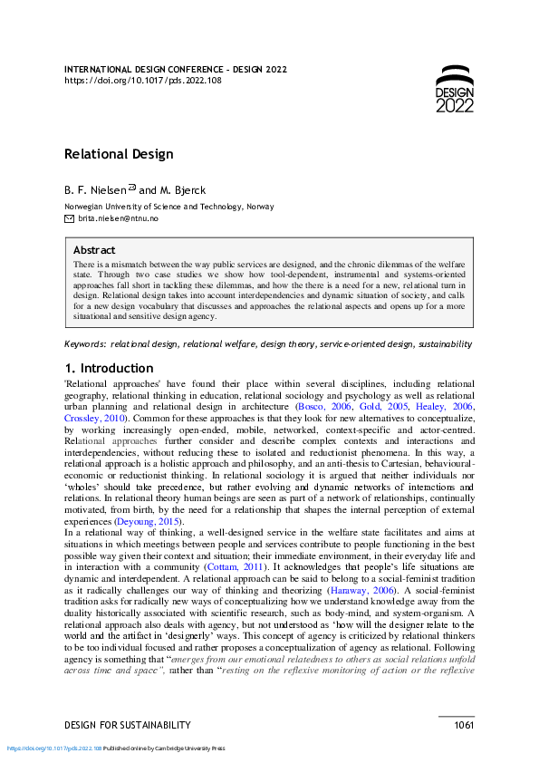(PDF) Relational Design
