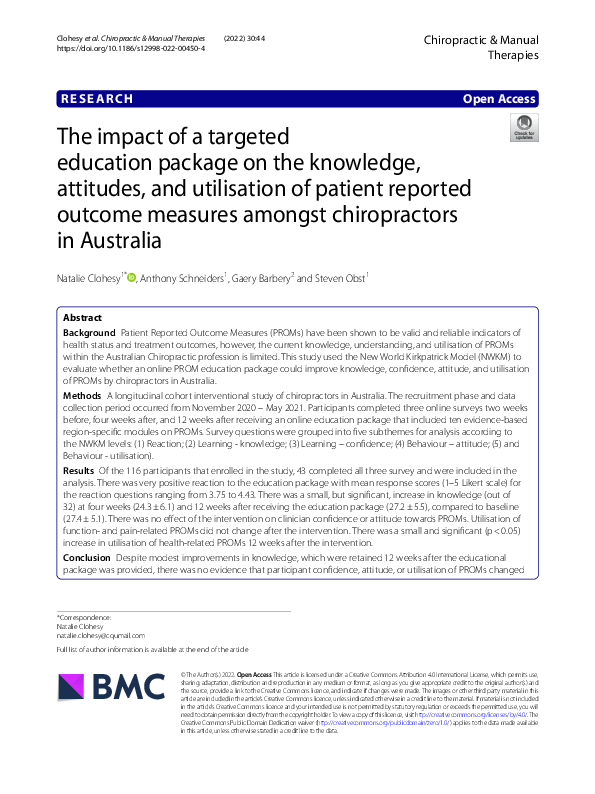 PDF) Evidence-Based Practice, Research Utilization, And Knowledge.