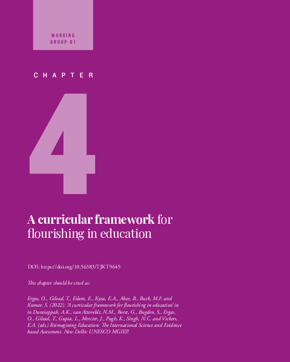 (PDF) A curricular framework for flourishing in education Tal Gilead