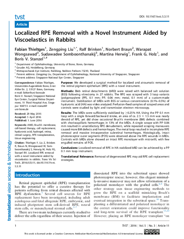 (PDF) Localized RPE Removal with a Novel Instrument Aided by ...