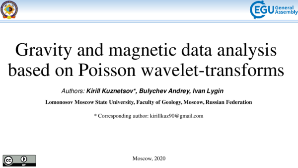 (PDF) Gravity and magnetic data analysis based on Poisson wavelet ...