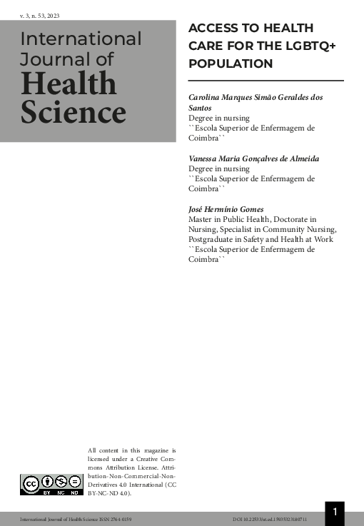 (PDF) ACCESS TO HEALTH CARE FOR THE LGBTQ+ POPULATION (Atena Editora)
