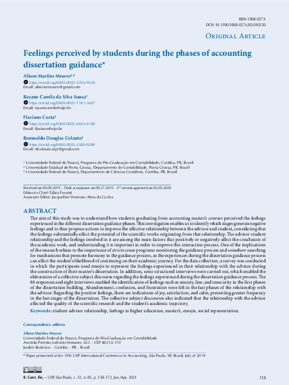 (PDF) Feelings perceived by students during the phases of accounting ...