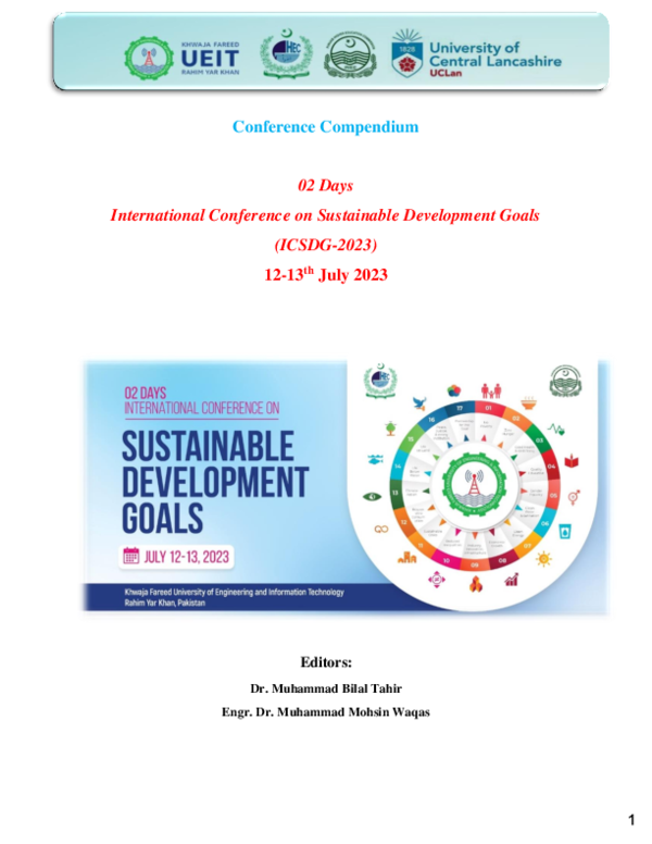 (PDF) Conference Compendium: International Conference on Sustainable ...