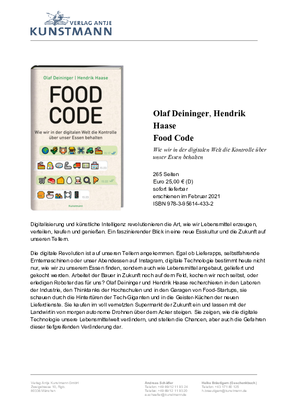 (PDF) Food Code