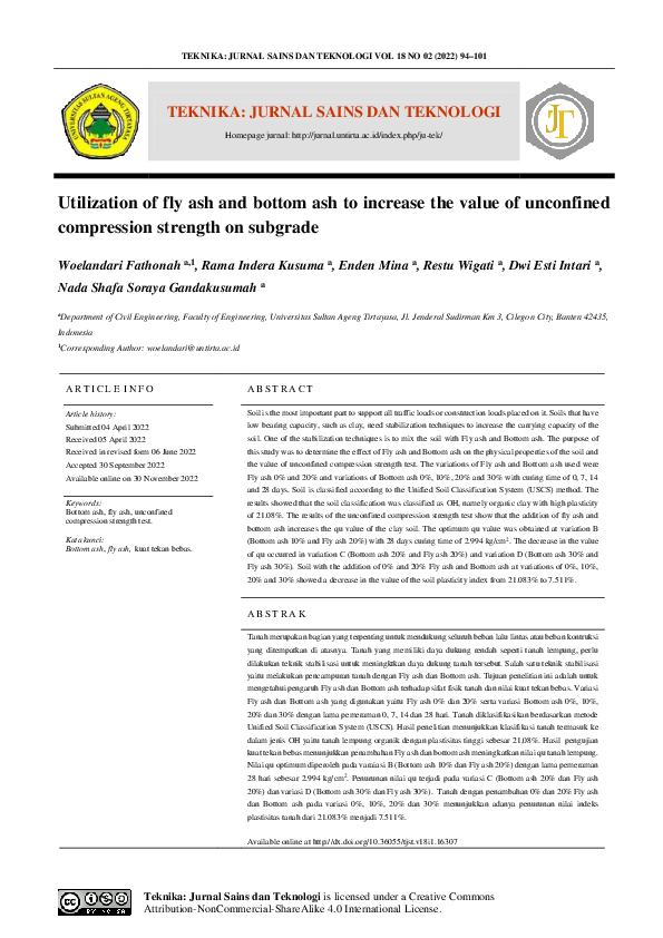 (PDF) Utilization of fly ash and bottom ash to increase the value of ...