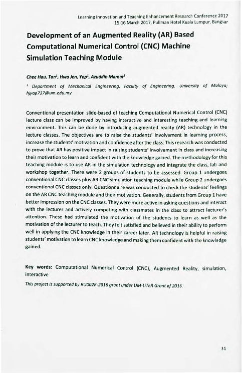 (PDF) Development of an augmented reality (AR) based computational ...