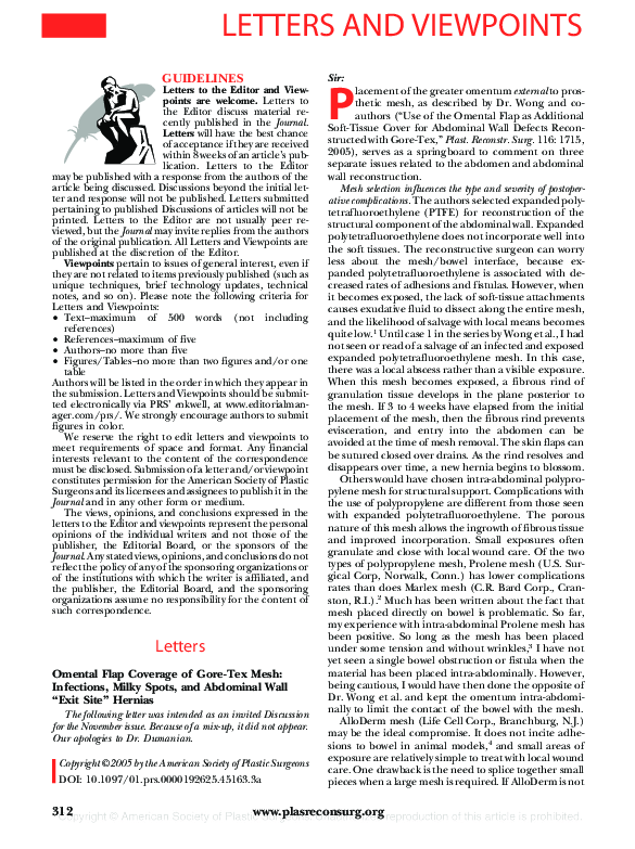 (PDF) Salvage of Venous Congested Flaps by Simple Methods