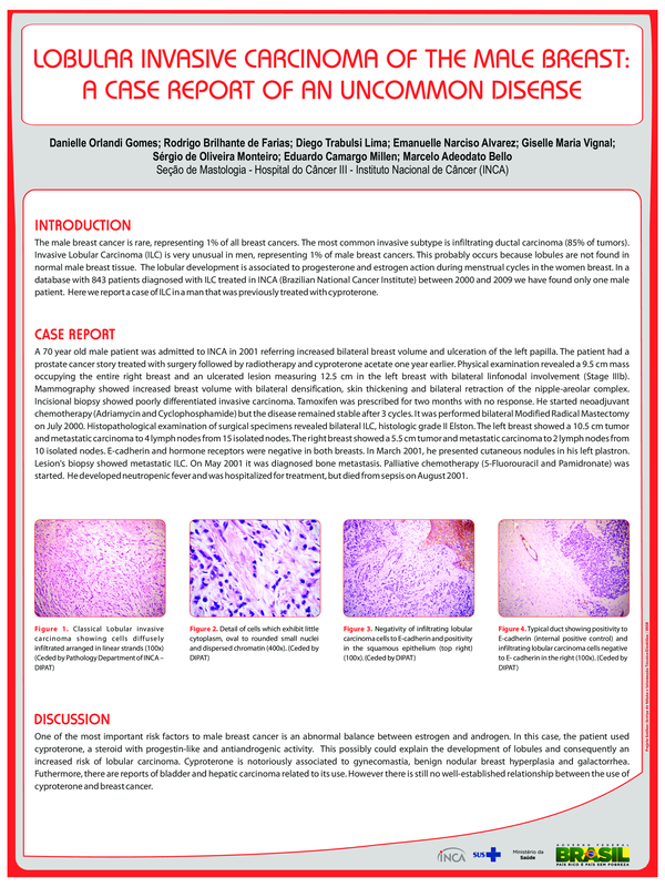 (PDF) Lobular Invasive Carcinoma of the Male Breast: A Case Report of ...