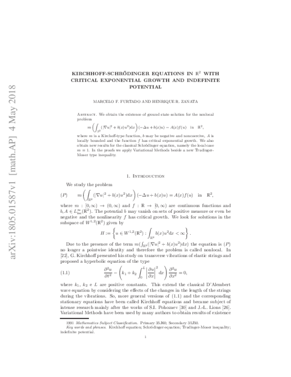 (PDF) Kirchhoff-Schr\