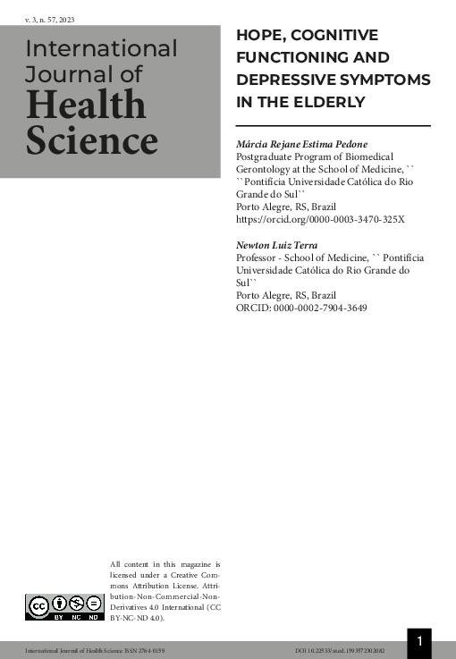 (PDF) HOPE, COGNITIVE FUNCTIONING AND DEPRESSIVE SYMPTOMS IN THE ...
