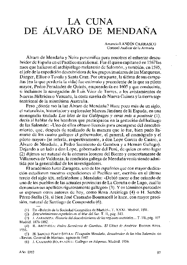 (PDF) La cuna de Álvaro de Mendaña