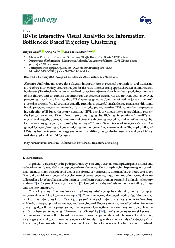 (PDF) IBVis: Interactive Visual Analytics for Information Bottleneck ...
