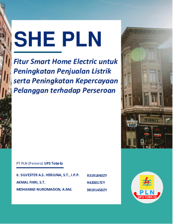 (PDF) SHE PLN, Fitur Smart Home Electric untuk Peningkatan Penjualan ...