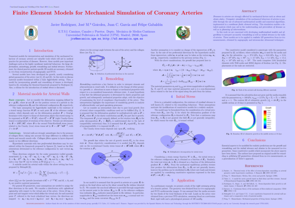 (PDF) Finite Element Models for Mechanical Simulation of Coronary Arteries
