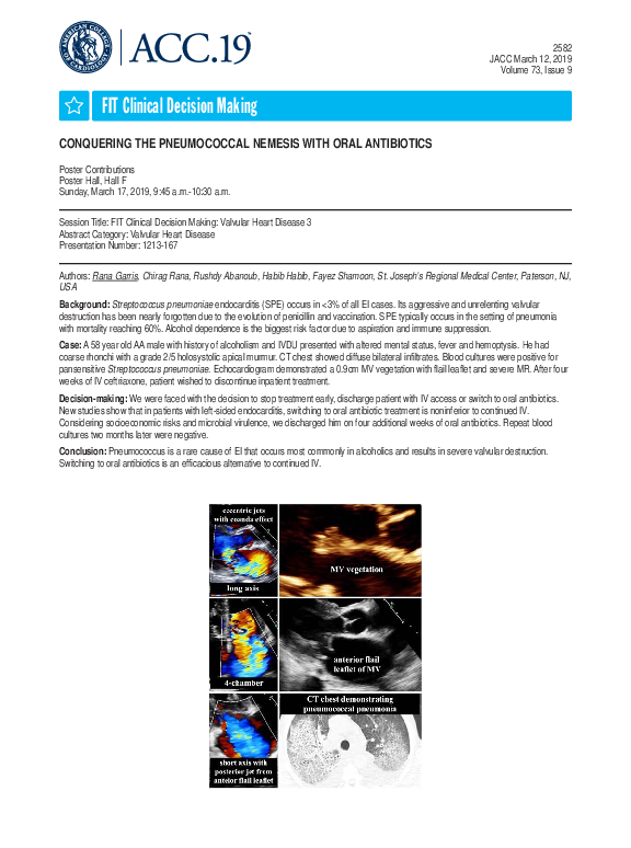 Conquering the Pneumococcal Nemesis with Oral Antibiotics