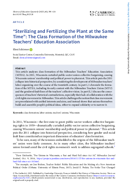 (PDF) “Sterilizing and Fertilizing the Plant at the Same Time”: The ...