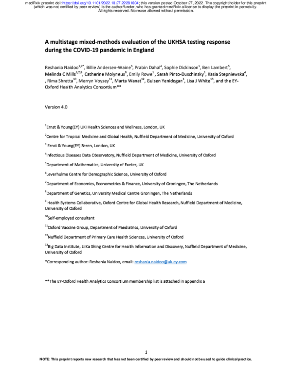 (PDF) A multistage mixed-methods evaluation protocol for the UKHSA ...