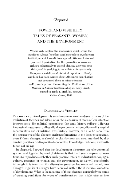 (PDF) Encountering Development: The Making and Unmaking of the Third ...