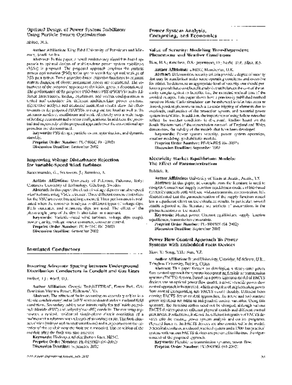 (PDF) Value of security: modeling time-dependent phenomena and weather ...