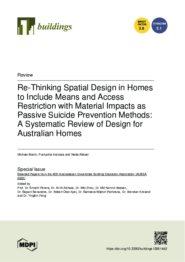 (PDF) Re-Thinking Spatial Design in Homes to Include Means and Access ...