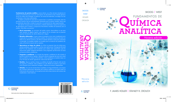 Libro De Fundamentos De Química Analítica Pdf