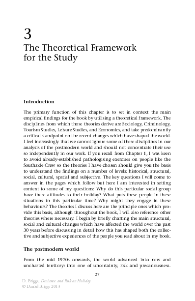 (PDF) The Theoretical Framework for the Study