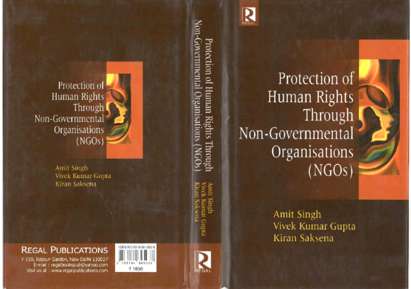 (PDF) Protection of Human Rights Through Non Governmental Organisations ...