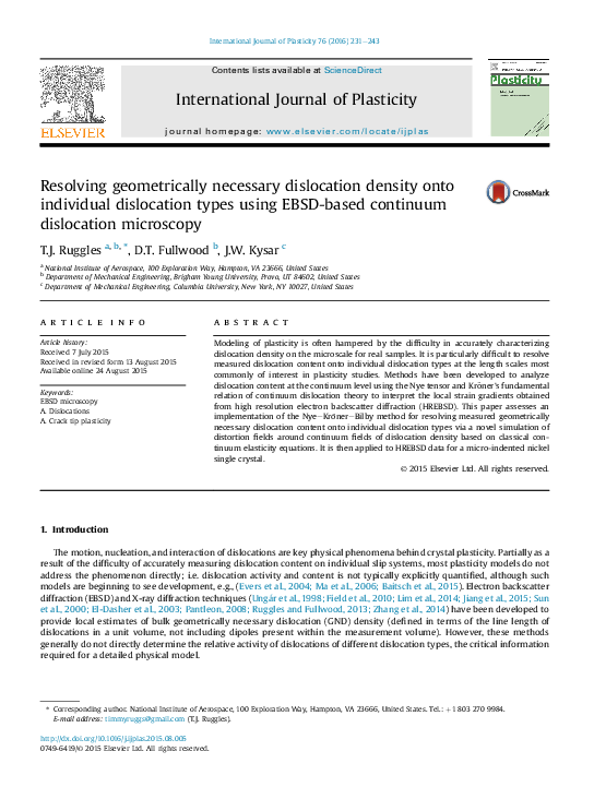  pdf resolving the geometrically necessary dislocation content by