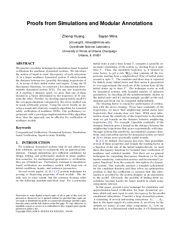 (PDF) Proofs from simulations and modular annotations