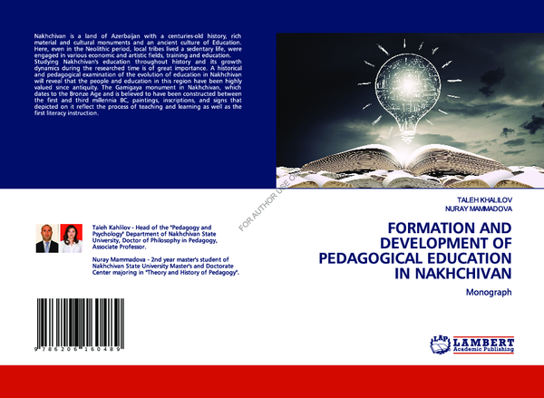 (PDF) FORMATION AND DEVELOPMENT OF PEDAGOGICAL EDUCATION IN NAKHCHIVAN