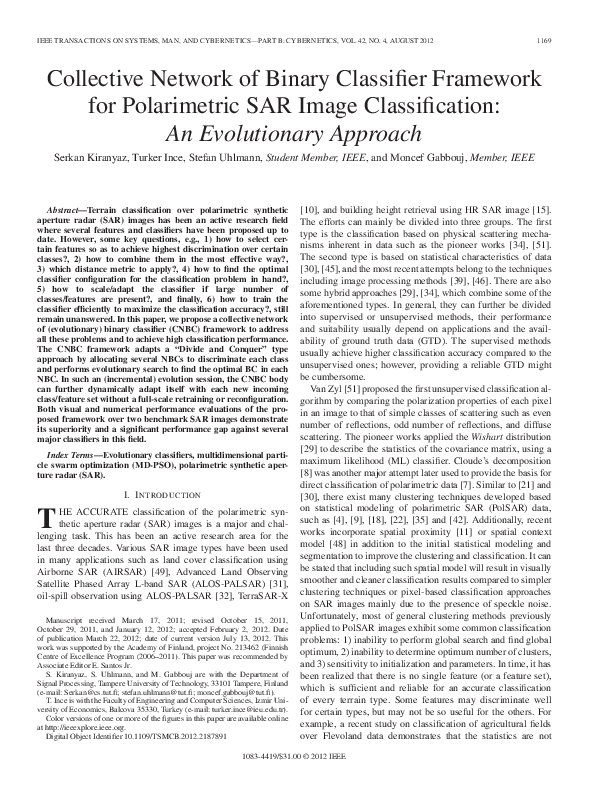 (PDF) Collective Network of Binary Classifier Framework for ...