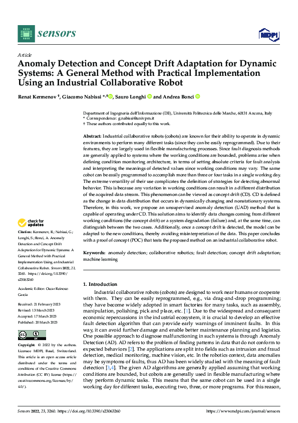 (PDF) Anomaly Detection and Concept Drift Adaptation for Dynamic ...