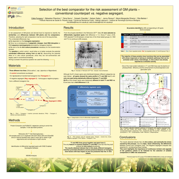 (PDF) Selection of the best comparator for the risk assessment of GM ...