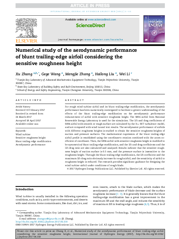 (PDF) Numerical Study of Aerodynamic Performance of Film Cooling With ...