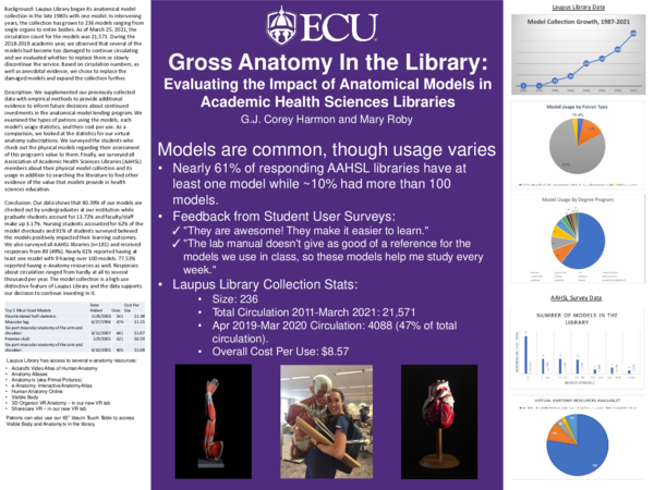 (PDF) Gross Anatomy In the Library: Evaluating the Impact of Anatomical ...