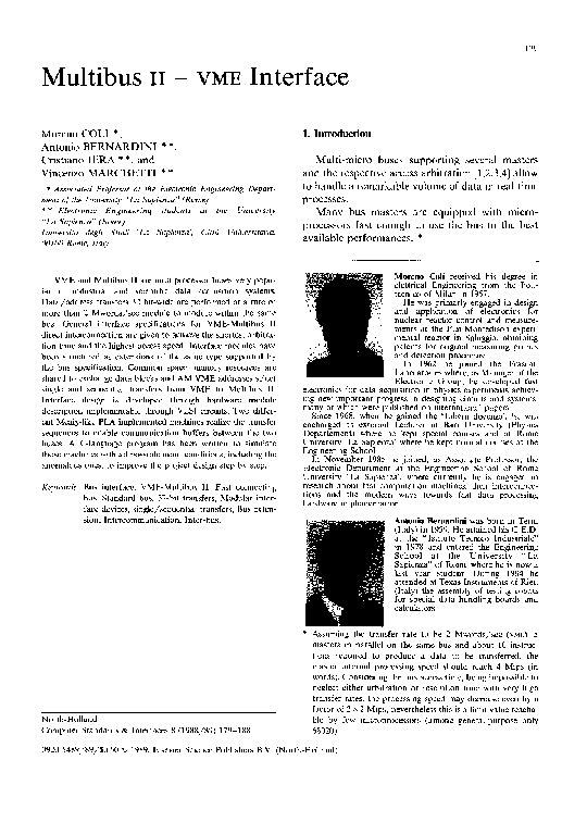 (PDF) Multibus ii — vme interface