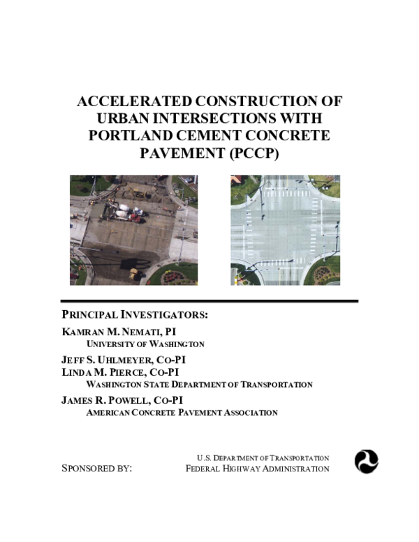 (PDF) Federal Highway Administration Kamran Nemati Academia.edu