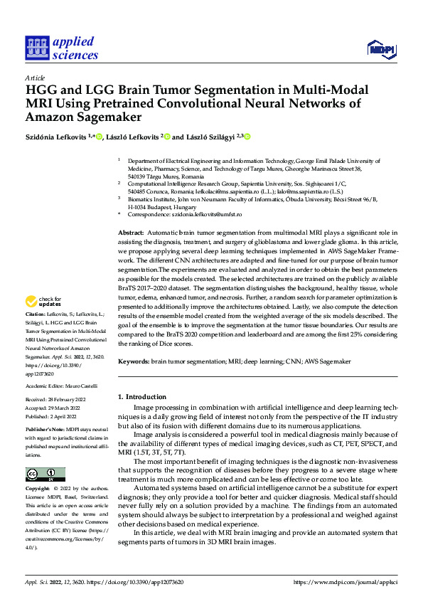 (PDF) HGG and LGG Brain Tumor Segmentation in Multi-Modal MRI Using ...