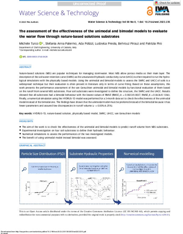 (PDF) The assessment of the effectiveness of the unimodal and bimodal ...