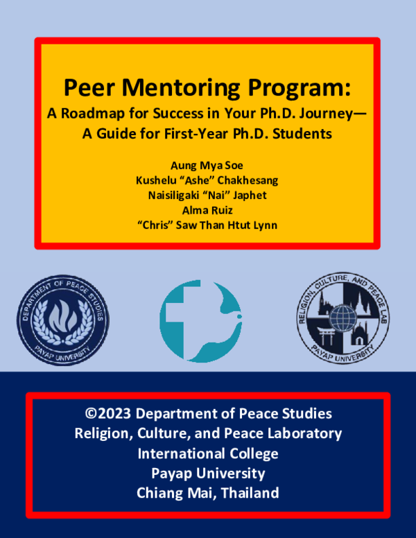 (PDF) 2023. Guide to Success in Your Ph.D. Journey. Peer Mentoring Program.