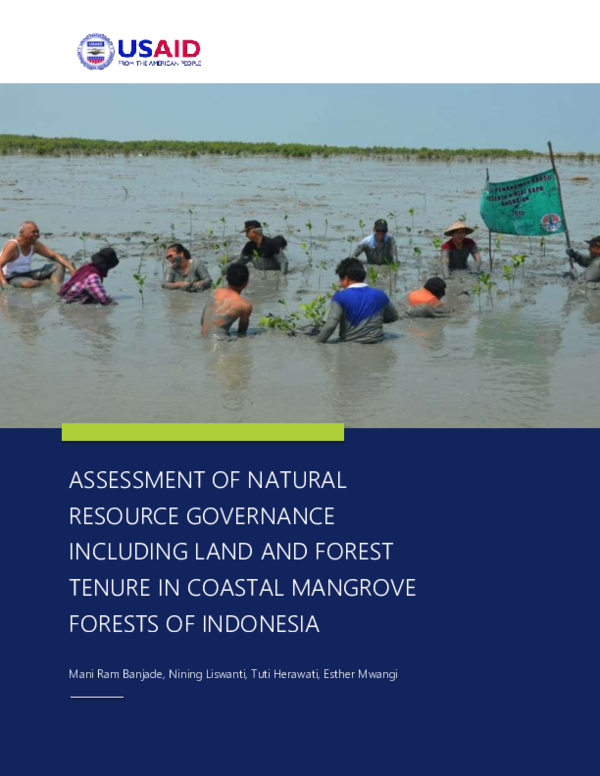 (PDF) Assessment of Natural Resource Governance Including Land and ...