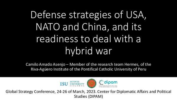 (PDF) Defense strategies of USA, NATO and China, and its readiness to ...