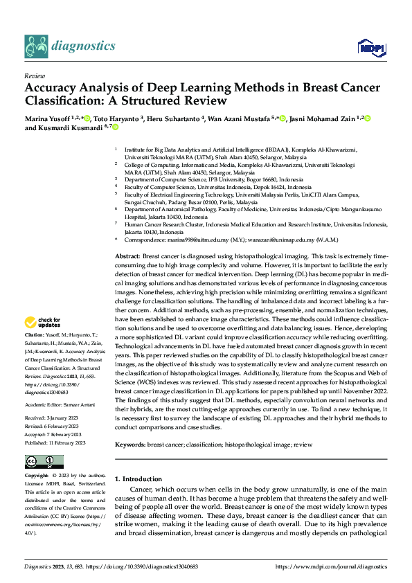 (PDF) Accuracy Analysis of Deep Learning Methods in Breast Cancer ...