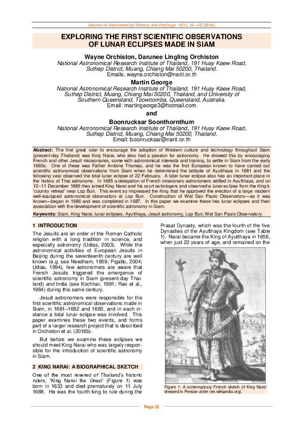 (PDF) Exploring the First Scientific Observations of Lunar Eclipses ...
