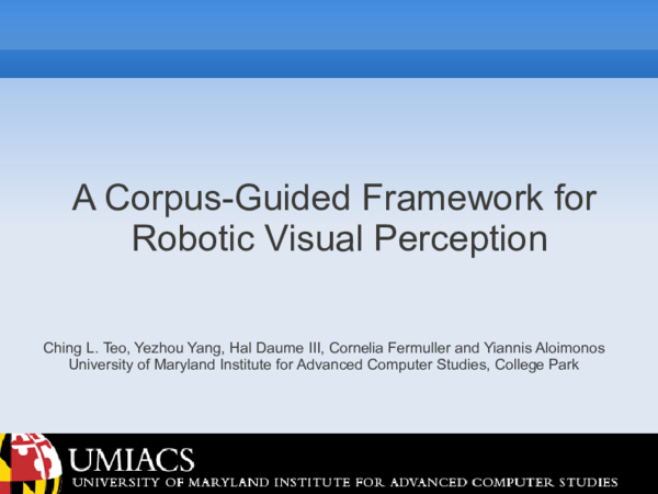 (PDF) A Corpus-Guided Framework for Robotic Visual Perception