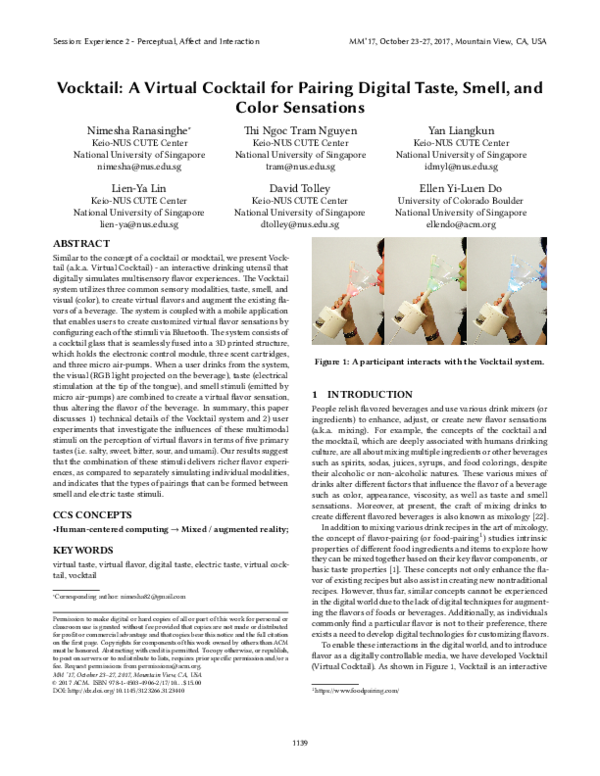 (PDF) Vocktail