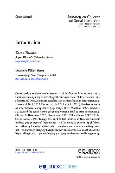 (PDF) Introduction to 